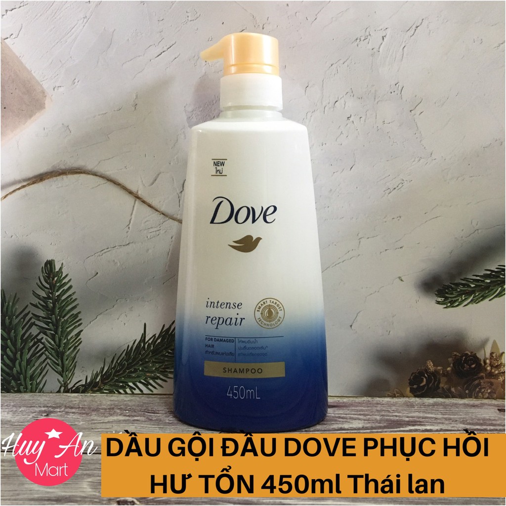 [FREESHIP] Dầu xả Dove Thái lan Phục hồi hư tổn 450ml mẫu mới