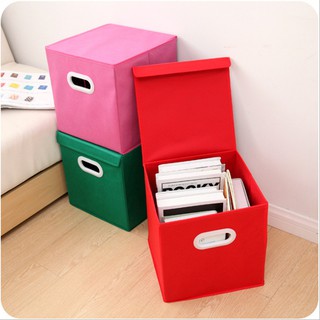 Hộp vải đựng đồ đa năng gấp gọn kích thước 28x28cm