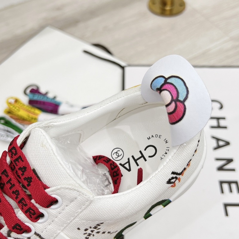 Giày thể thao stick phối hình kèm dây fullbox