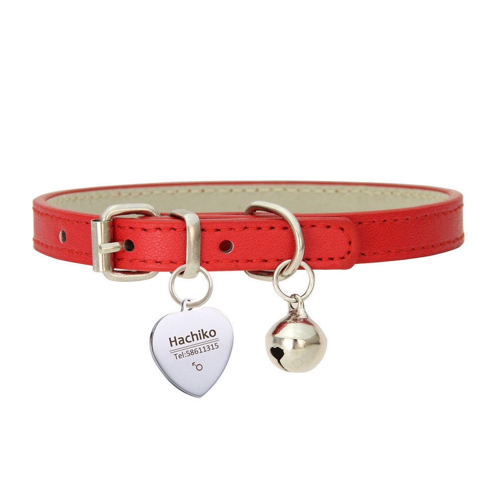 PU Da Vòng Cổ cho Mèo & Chó +Vòng cổ cho Chó  - Vòng cho chó to lớn Y1-5