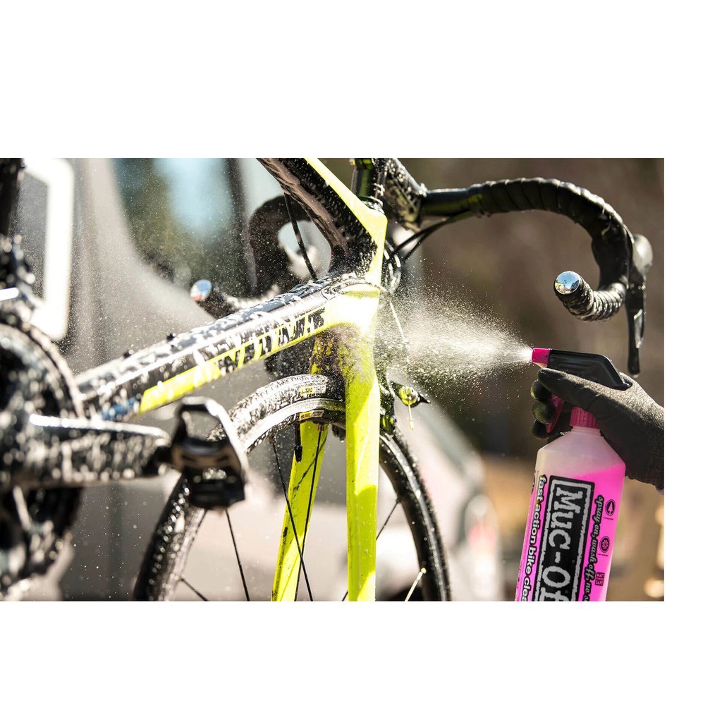 69bikeshop_NƯỚC RỬA XE MUC-OFF CÔNG NGHỆ NANO BIKER CLEANER 1L XE ĐẠP, XE MÁY VÀ Ô TÔ