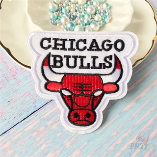 ♚ Miếng dán sắt Red Bull Head ♚ 1pc Tự Làm May Trên Sắt Trên Huy Hiệu Miếng Dán