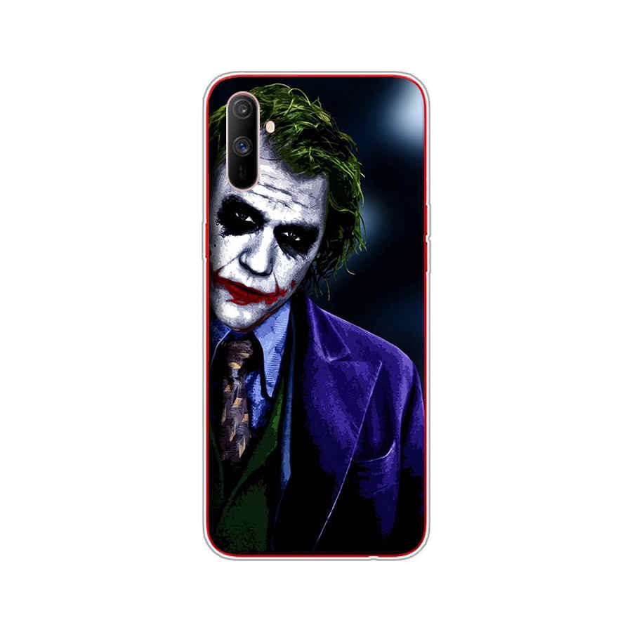 Ốp silicon In Hình Siêu Anh Hùng Batman Cho Oppo Realme C3 A1K A37 Neo 9 F1 A35 F9 Pro