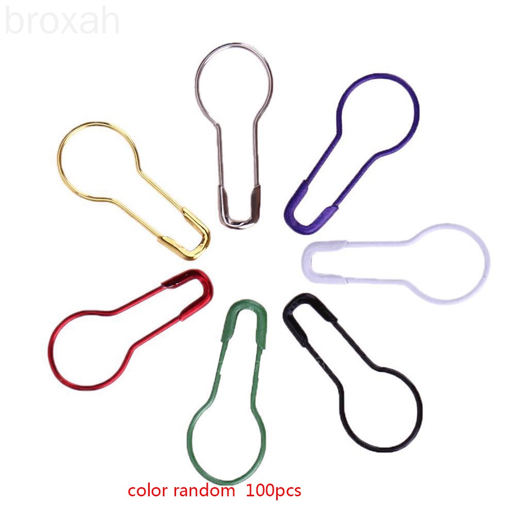 Set 100 / 1000 Ghim Cài Áo Hình Quả Bầu Nhiều Màu Sắc