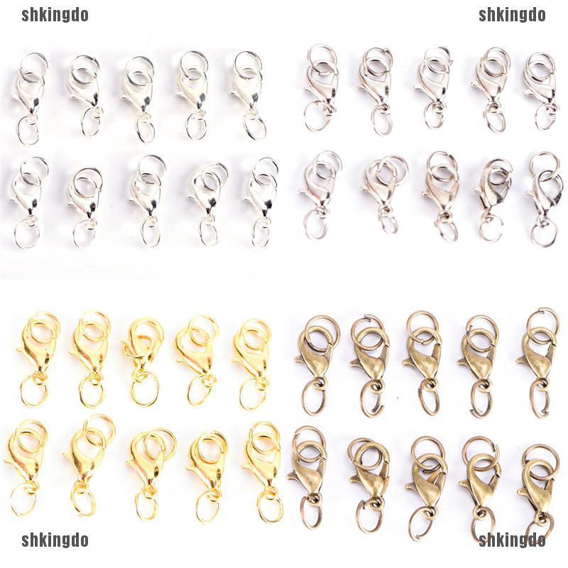 Set 20 khóa gài tôm hùm bằng hợp kim bền cho làm trang sức