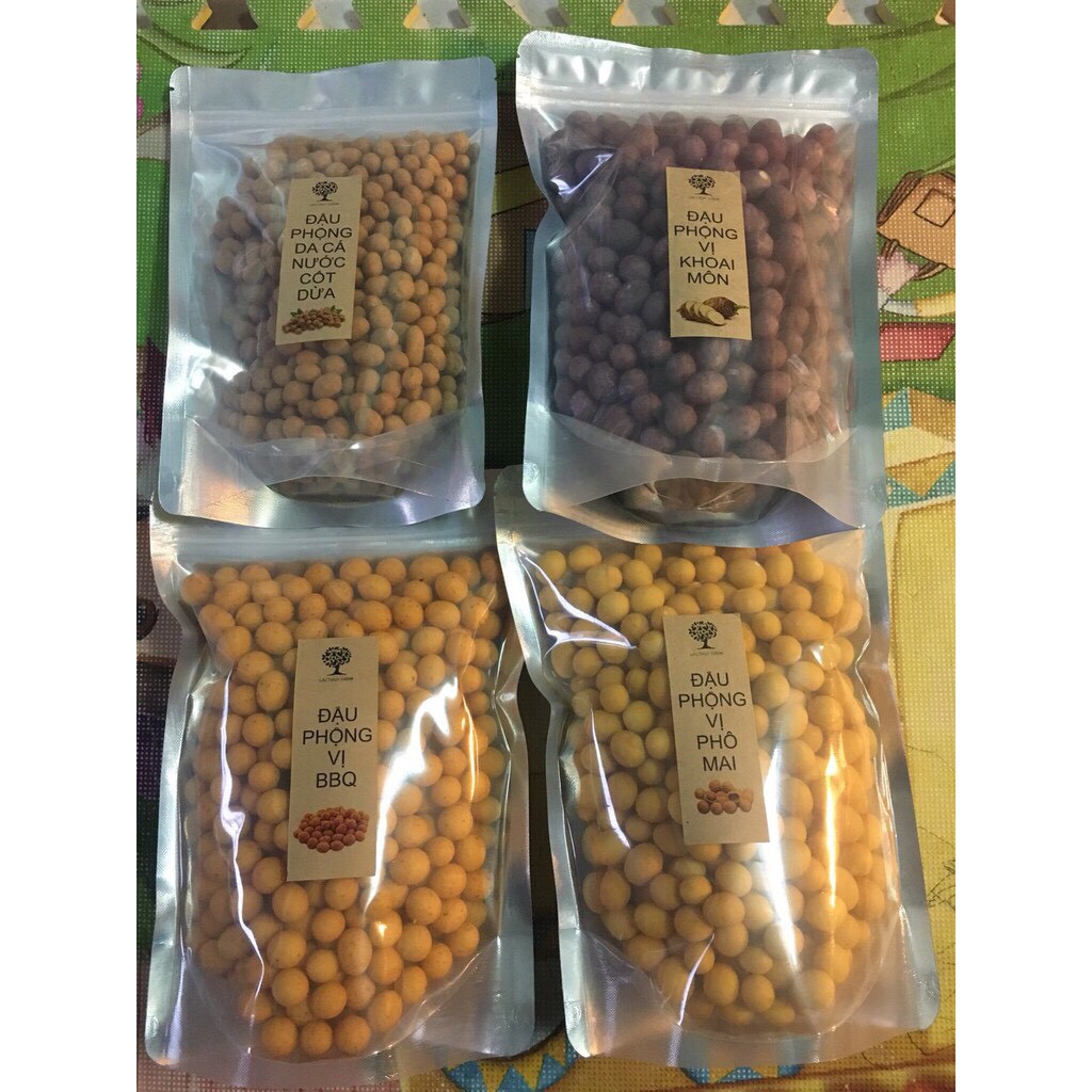 Đậu Phộng Các Vị BBQ, Phô Mai, Khoai Môn, Da Cá