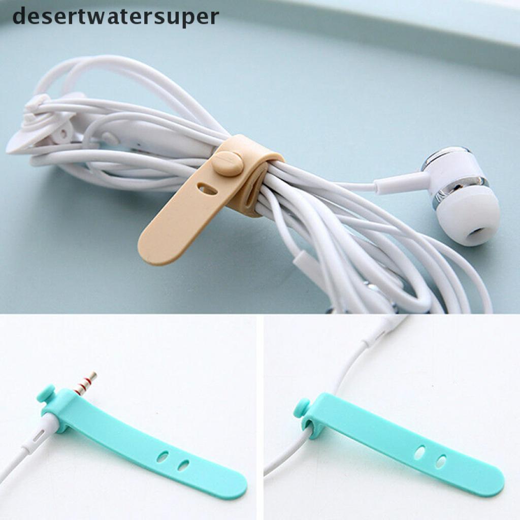 Dây Quấn Dây Cáp / Tai Nghe Bằng Silicone