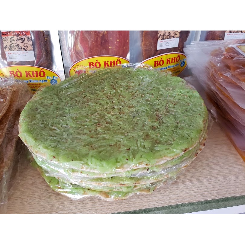 COMBO 3 GÓI BÁNH TRÁNG DỪA NON LÁ DỨA SIÊU NGON - vị lá dứa ( gói 200gr )
