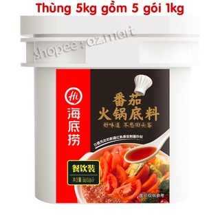 Cốt Gia Vị Lẩu Haidilao Gói 1KG Tiết Kiệm Kinh Tế Hơn Tiện Lợi Hơn