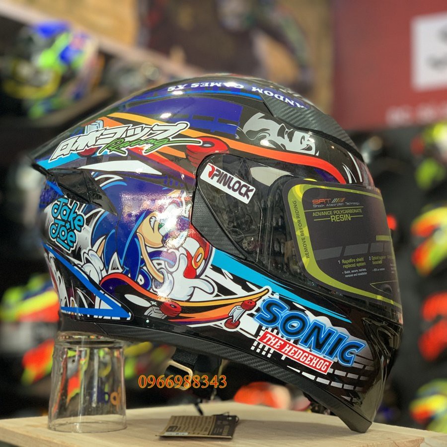 [CHÍNH HÃNG] Mũ Fullface Royal_M138 lên tem