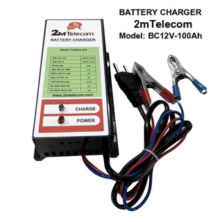Nạp ắc quy tự động 2m Telecom BC12V-100Ah