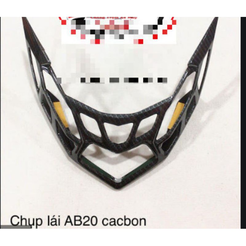 ốp viền đèn lái AB ( Airblade ) 2020 cacbon