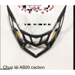 Ốp viền đèn lái ab 2020 cacbon