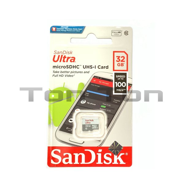 Thẻ Nhớ Sandisk Ultra Microsdhc Uhs I 32gb Tốc Độ Lên Đến 98mbs