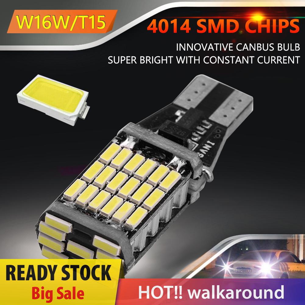 Bóng Đèn LED Xi Nhan T15 W16W 4014 45 SMD 12V Cao Cấp Dành Cho Ô Tô