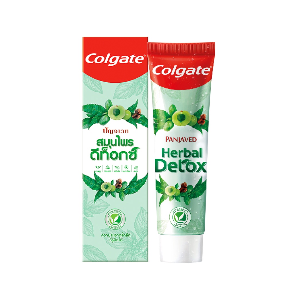 [Mã FMCGCOL giảm 8% đơn 250K] Kem đánh răng Colgate thảo mộc thiên nhiên Herbal Detox 120g