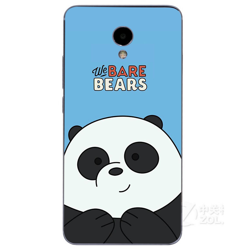 Ốp Điện Thoại Silicon Họa Tiết We Bare Bears Cho Zte Blade V7 V8 Lite Max Mini V9 V10 Vita