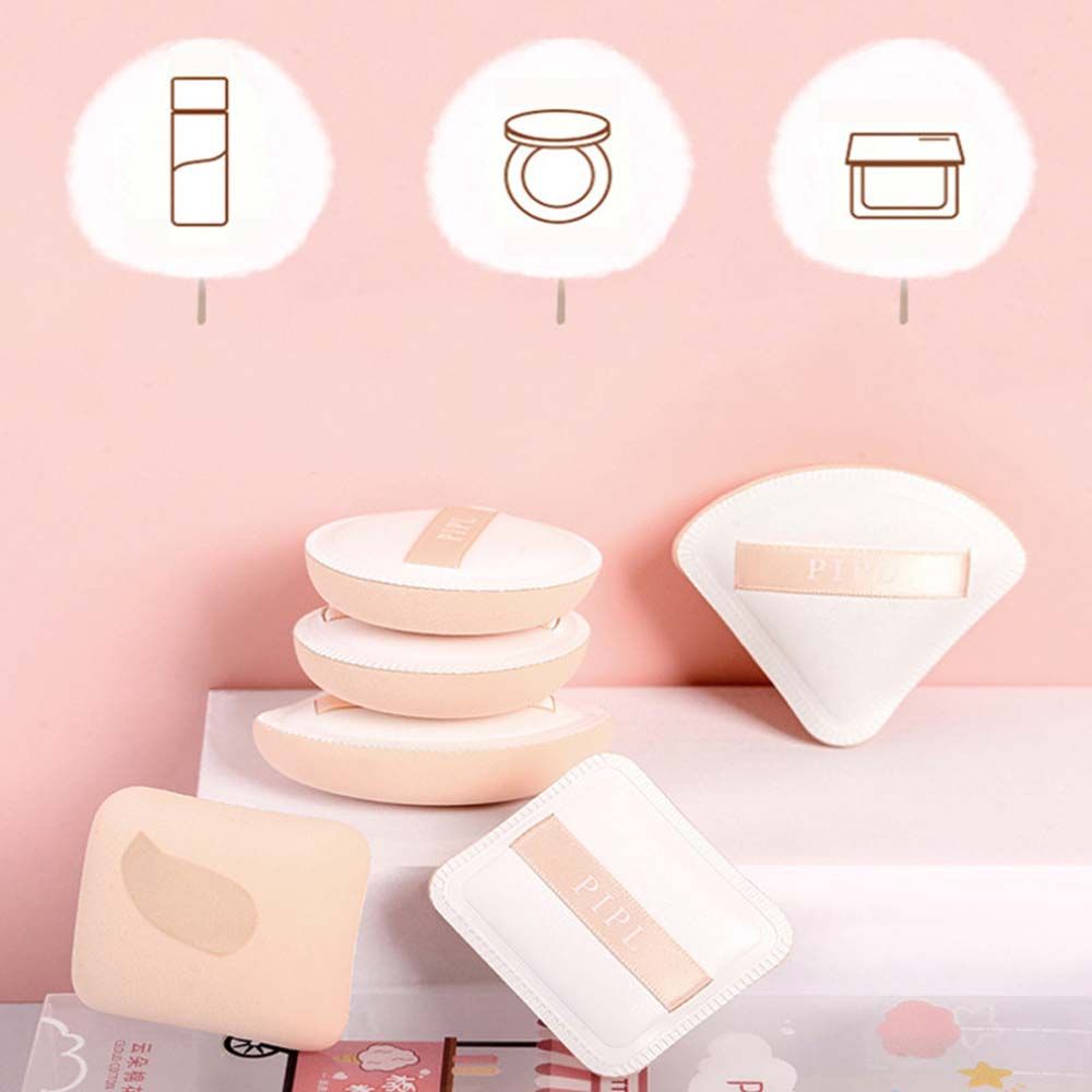 [Hàng mới về] Bộ miếng mút trang điểm PIPL đánh phấn nền chuyên nghiệp tự nhiên sử dụng cả dạng khô và ướt tiện lợi