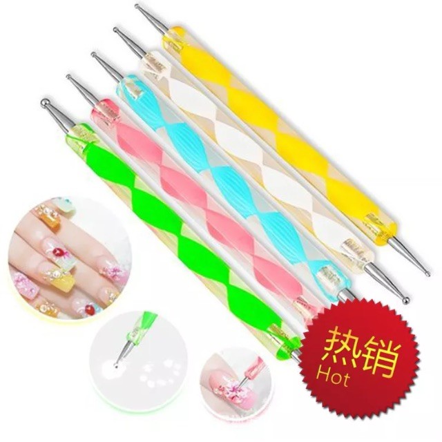 Bộ 5 chấm bi 2 đầu size từ to đến nhỏ