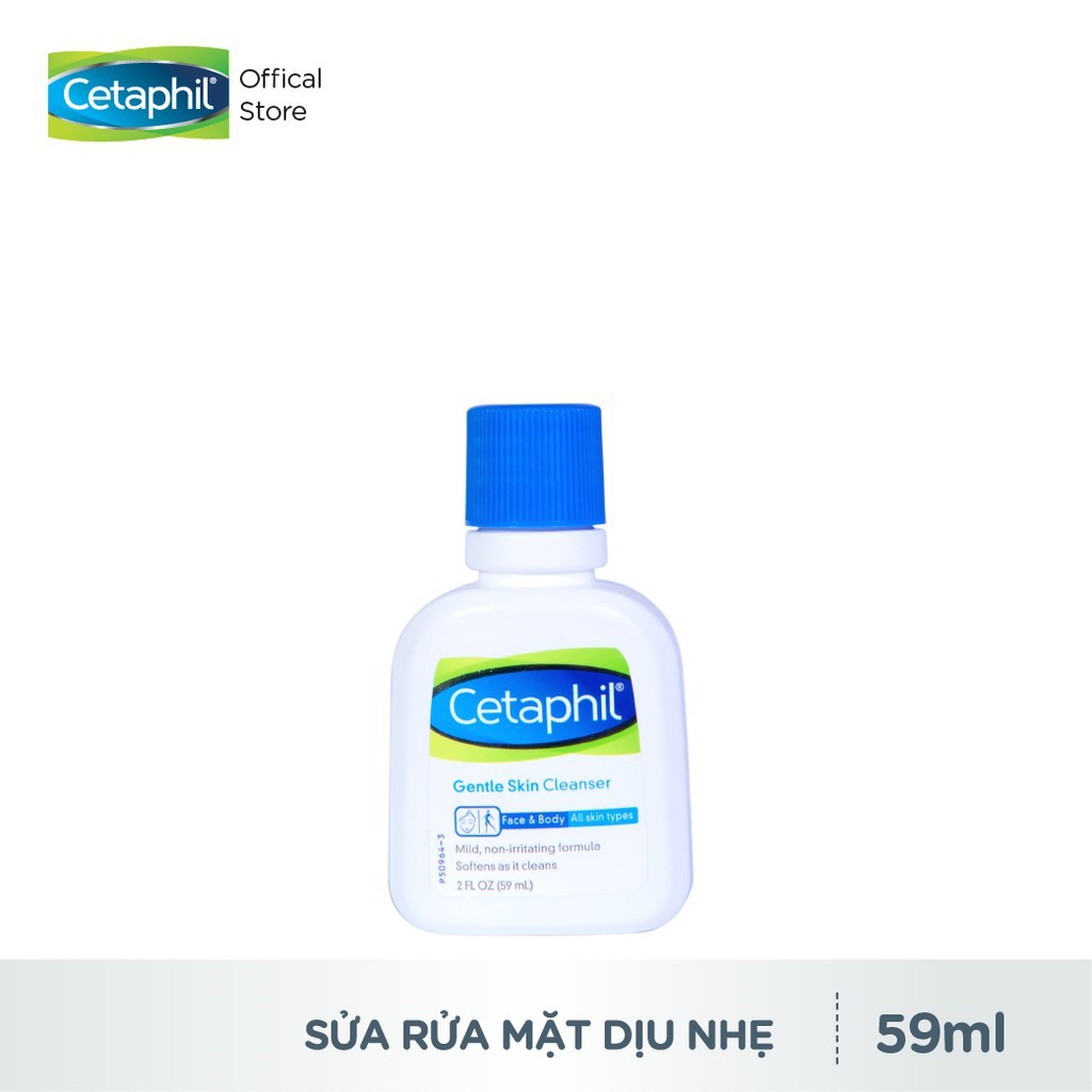 Sữa rửa mặt Cetaphil Gentle Skin Cleanser 59ml dịu nhẹ cho mọi loại da 59ml | BigBuy360 - bigbuy360.vn
