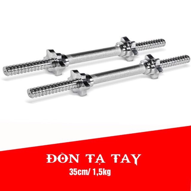 Combo đòn tạ và tạ sắt