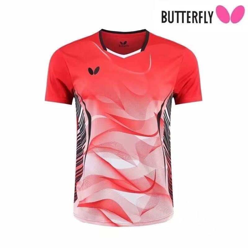 Bộ Đồ Thể Thao Bóng Bàn Phối Lưới Nhanh Khô Thời Trang Mùa Hè Cho Nam Và Nữ