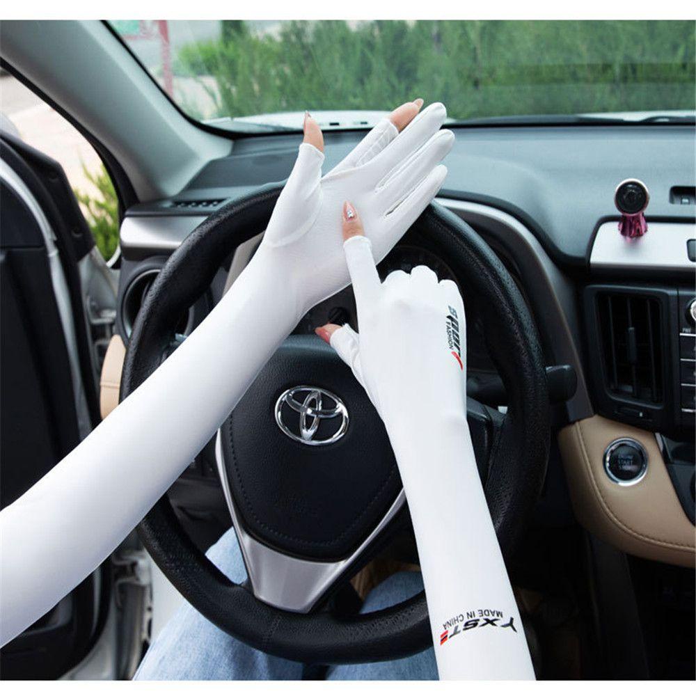 Găng Tay Chống Nắng Hai Ngón Chống Tia UV Bảo Vệ Vật Lý Mùa Hè Heceh