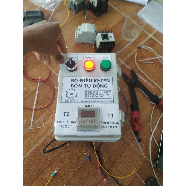 Tủ điện cho máy bơm hoả tiễn bơm dân dụng