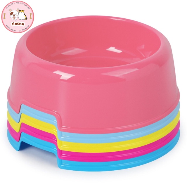 Bát ăn nhựa cho chó mèo