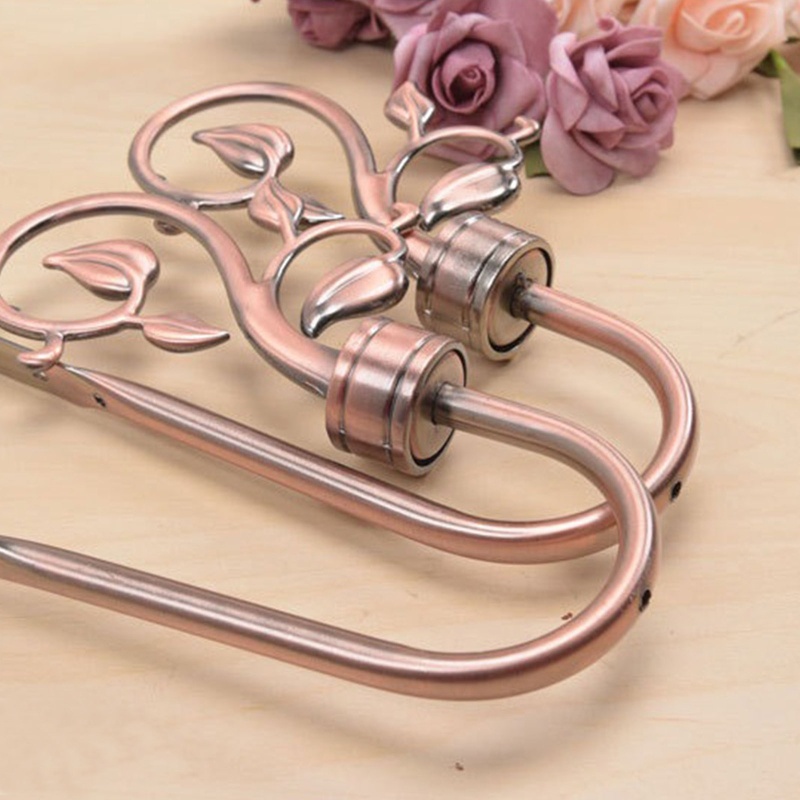 Bộ 2 Dây Buộc Rèm Cửa Gắn Tường Trang Trí Xinh Xắn