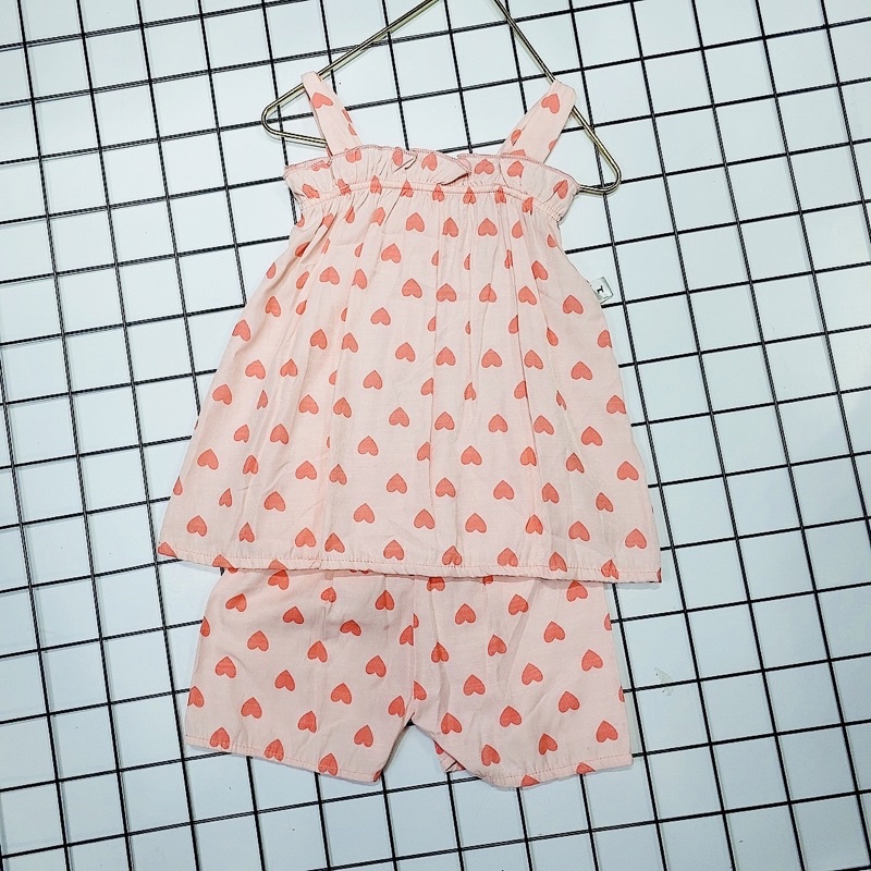 Bộ hai dây đũi hoa nhí cho bé gái 8-20kg nhiều hoạ tiết siêu mát M201