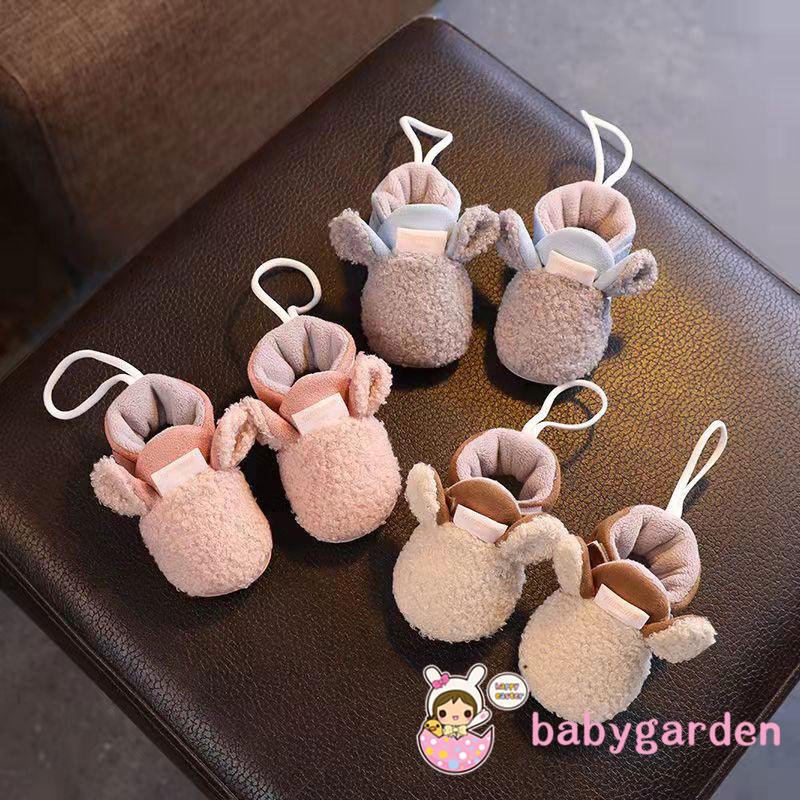 Giày Tập Đi Màu Sắc Tương Phản Thời Trang Thu Đông Cho Bé 0-12 Tháng Tuổi