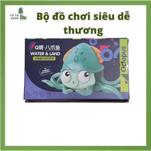 Đồ Chơi Bạch Tuộc, Chạy Bằng Dây Cót, Bạch Tuộc Tinh Nghịch, Bạch Tuộc Bơi Lội