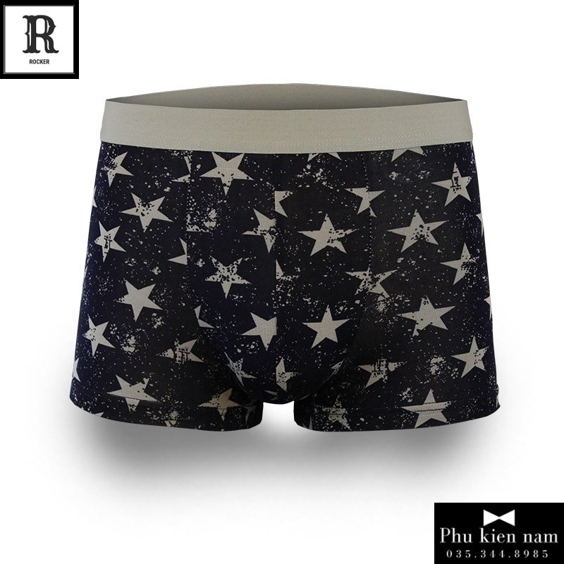 Hộp 4 Quần Lót Nam Boxer Quần Sịp Boxer HOẠT HÌNH S029
