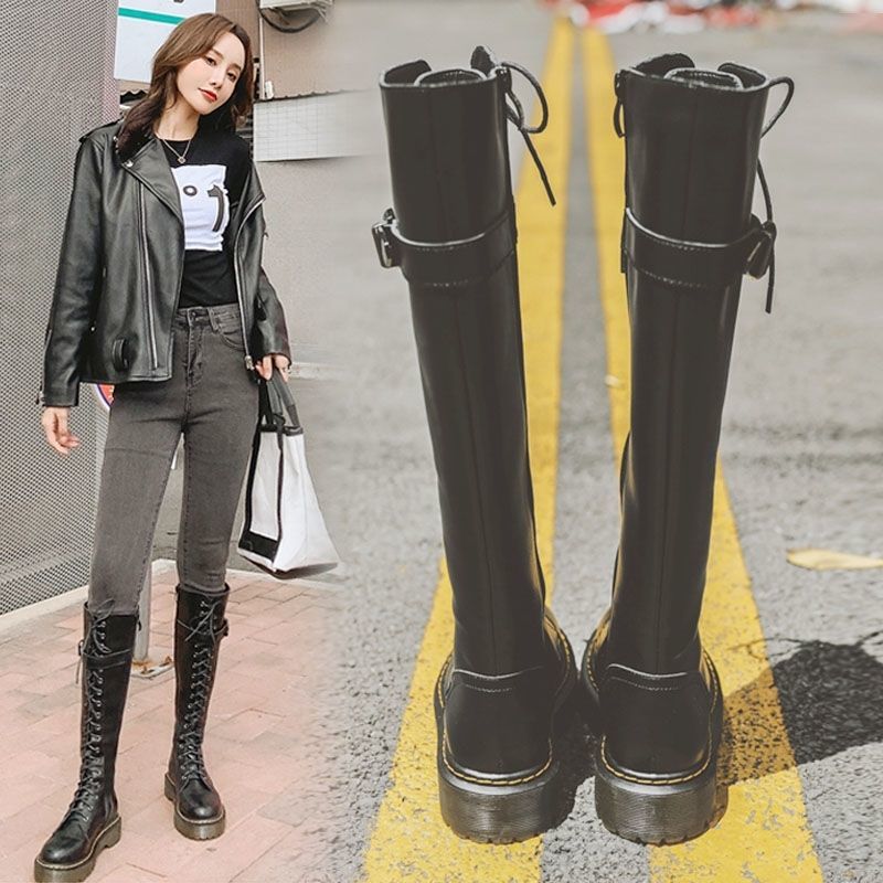 Giày Boot Martin Cao Cấp Thiết Kế Mới Năng Động Thời Trang Dành Cho Nữ | BigBuy360 - bigbuy360.vn