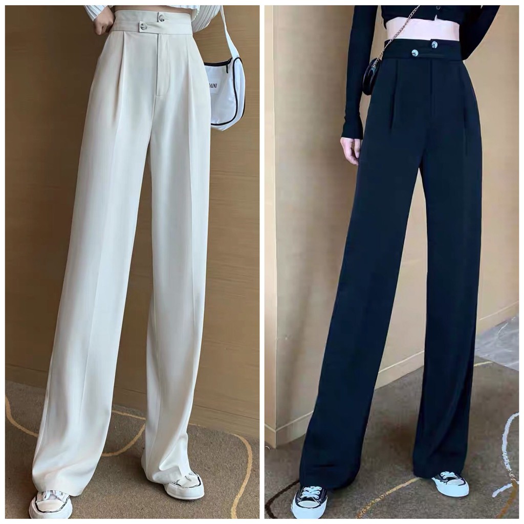 QUẦN ỐNG SUÔNG NỮ DÀI 🧚Ảnh Thật🧚 Quần Culottes ống rộng dài 1m [QN919] | WebRaoVat - webraovat.net.vn