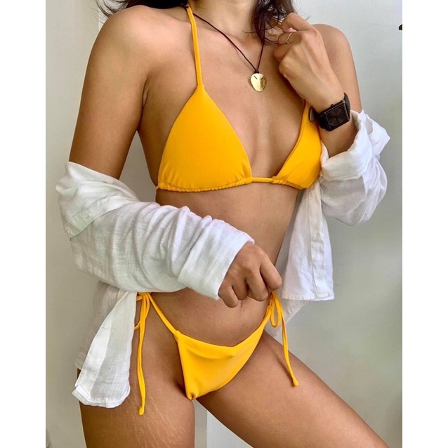 Honey gold_Set bkn vàng cam freesize