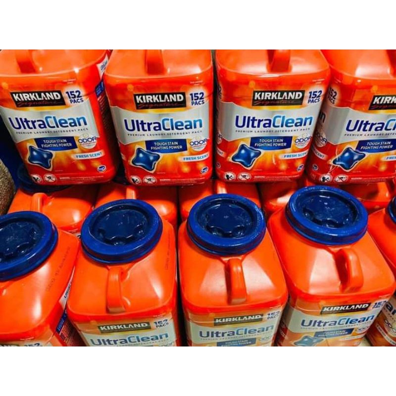 Viên Giặt Quần Áo KIRKLAND ULTRA CLEAN 152 viên Của Mỹ.