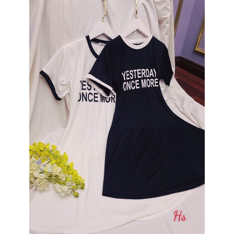 Váy Yesterday viền cổ HS45 | BigBuy360 - bigbuy360.vn