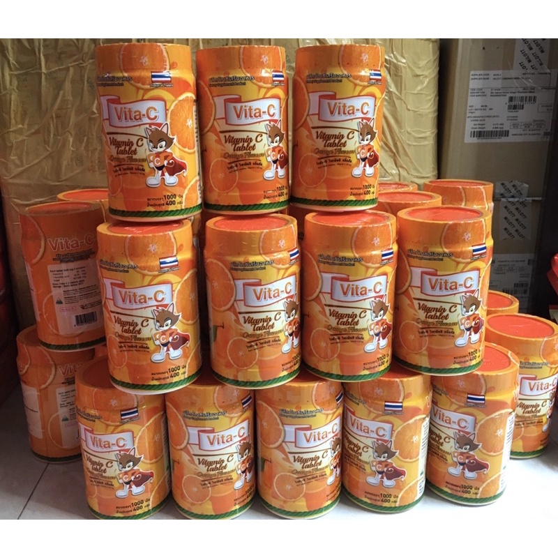 KẸO VITAMIN C THÁI LAN NHIỀU VỊ 1000VIÊN