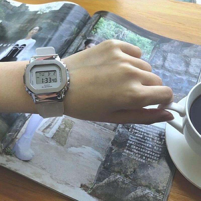 Đồng hồ nữ Casio G-SHOCK S GM-S5600SK-7 chống va đập chính hãng