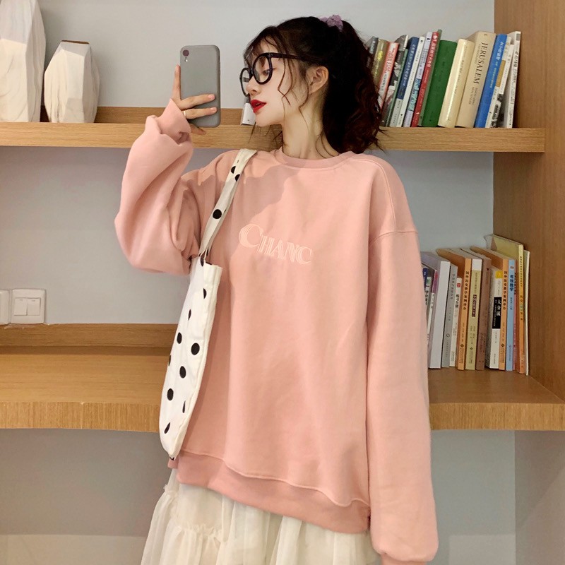 SẴN Áo hôdie hồng baby