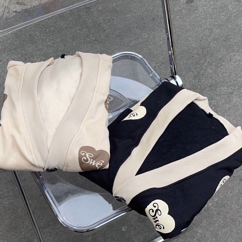 XPstore Áo khoác cardigan 2 túi SWE form rộng đẹp (Ảnh thật)