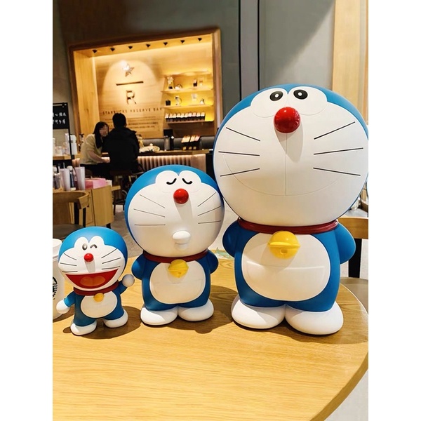 Mô hình / ống heo tiết kiệm Doraemon chính hãng đủ size