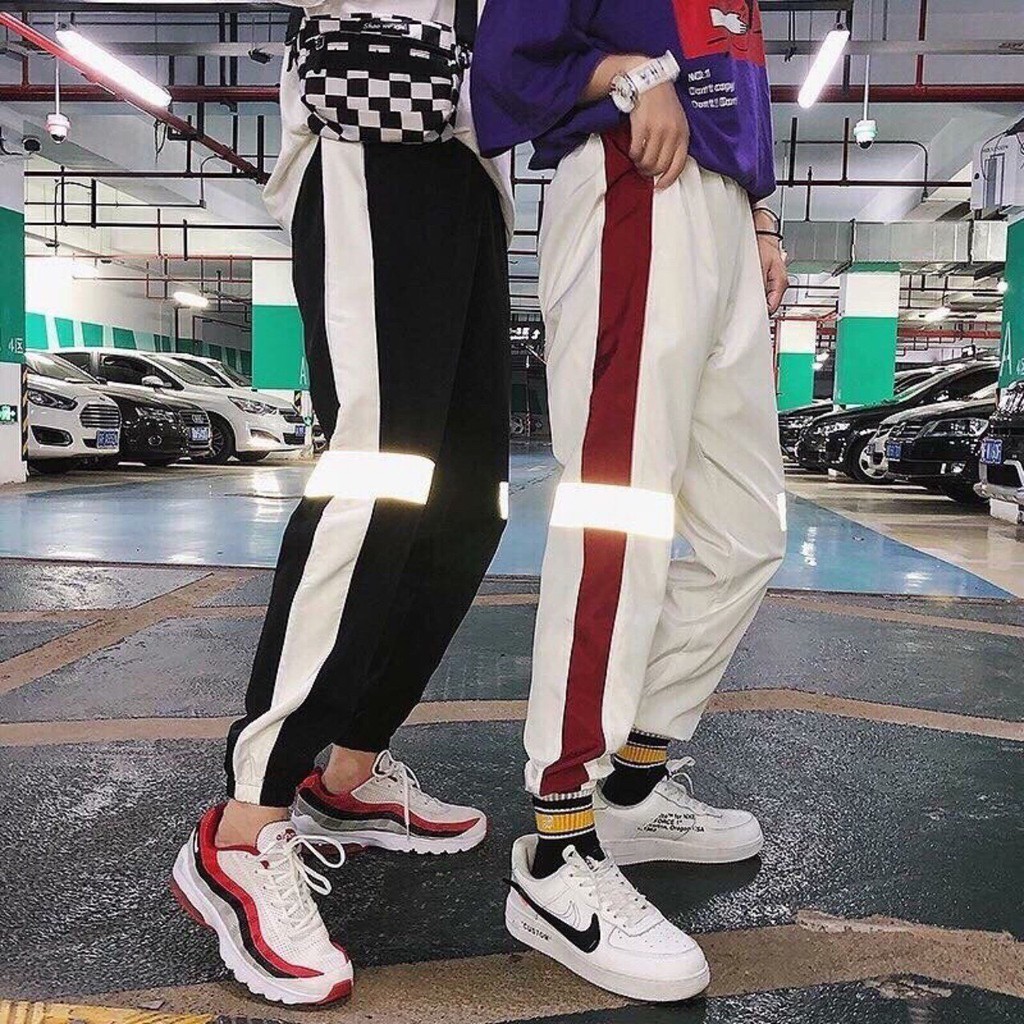 &lt;FREE SHIP&gt; Quần jogger vải thun nỉ co giãn dày dặn