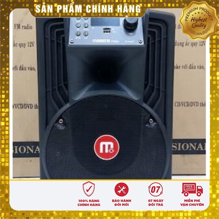 [ HÀNG CHẤT LƯỢNG] Loa Karaoke MALATA 4,5 TẤC hát karaoke tặng 2 micro ko dây, kèm bóp đựng Micro - GIÁ TÔT NHẤT