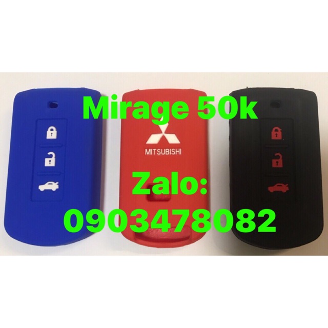 Silicone bọc chìa khoá Mitsubishi EXPANDER , MIRAGE , OUTLANDER