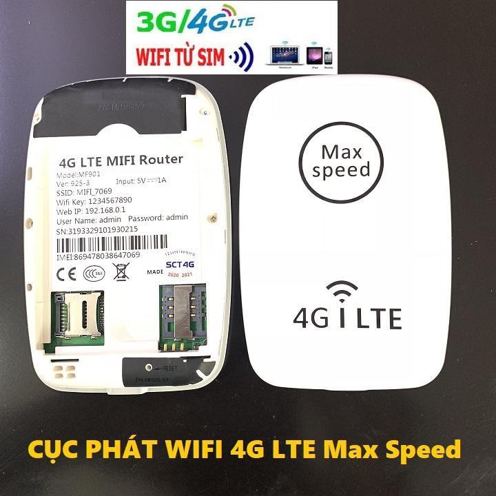 (HÀNG MỚI VỀ)Cục phát wifi cầm tay - Phát wifi 4G LTE Max Speed hàng cao cấp bao dùng 3 tháng,wifi căng đét nét căng