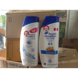 Dầu gội và xả 2in1 Head&shoulders 700ml