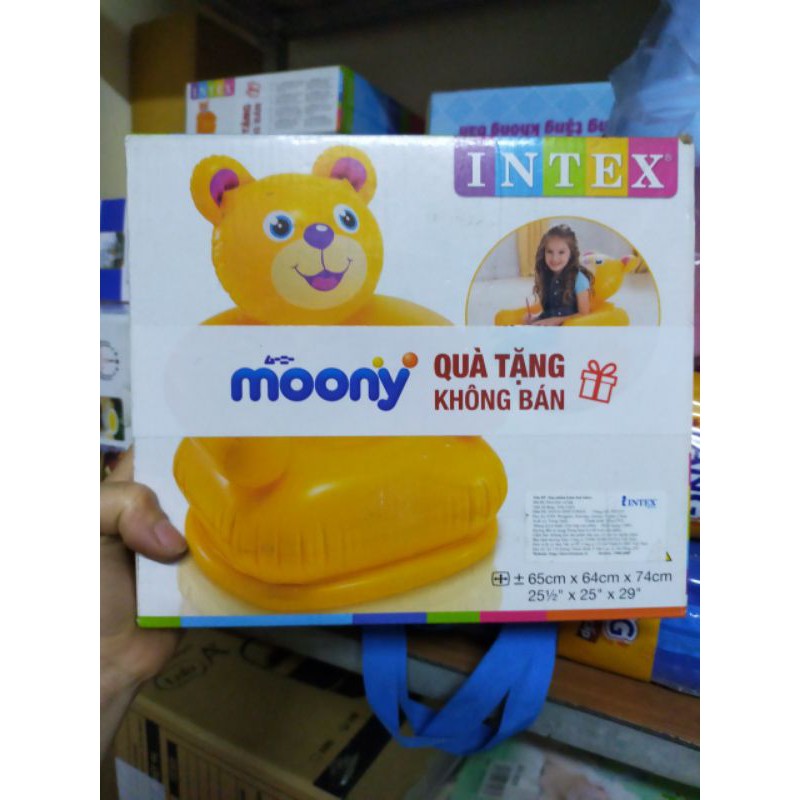 Ghế hơi Intex tập ngồi Moony